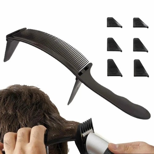 Barber comb curved hair - -,