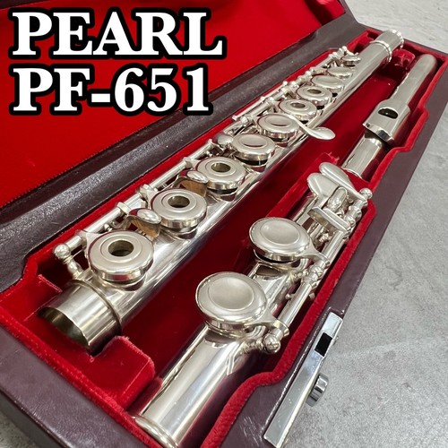 Pearl 651r flute solid - pf-651r,