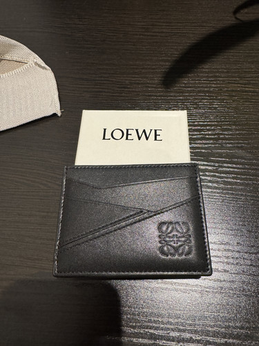 Loewe new puzzle leather card - new,