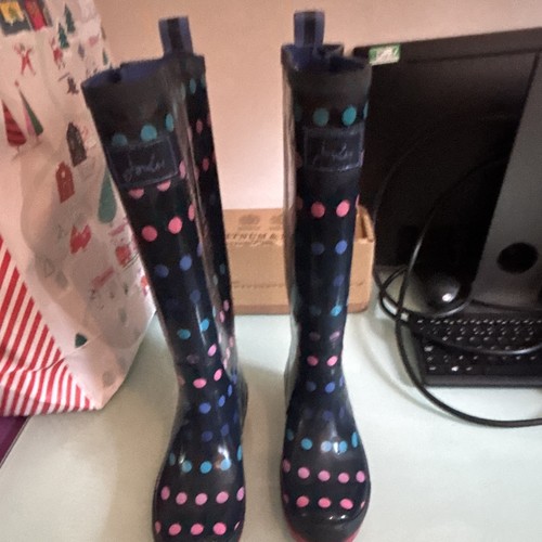 Joules ladies navy - navy, dot