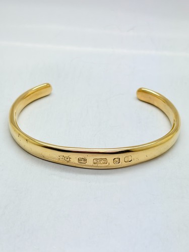 9ct yellow solid - solid, cuff