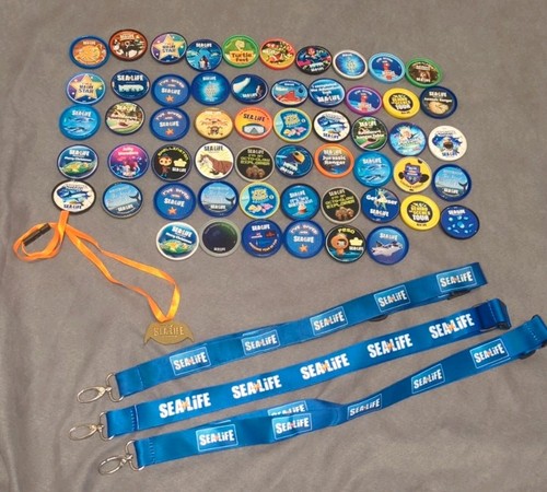 Sea life pop - pop, badge's