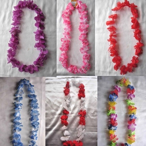 Hawaiian flower lei garlands - hawaiian,