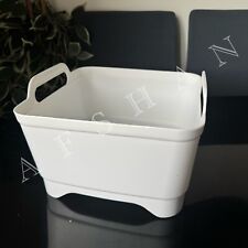 washing up bowl with drain