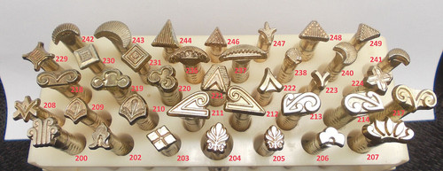 Leather craft stamping tools - leather,