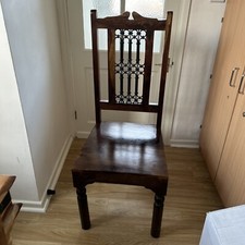 SOLID SHEESHAM WOOD DINING