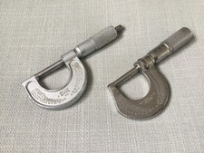 Two vintage micrometers Starrett