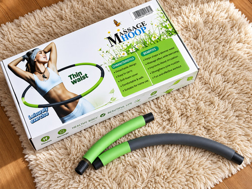 Massage hoop weighted hula - hoop,