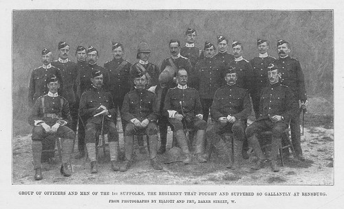 Boer war 1st suffolk regiment - boer,