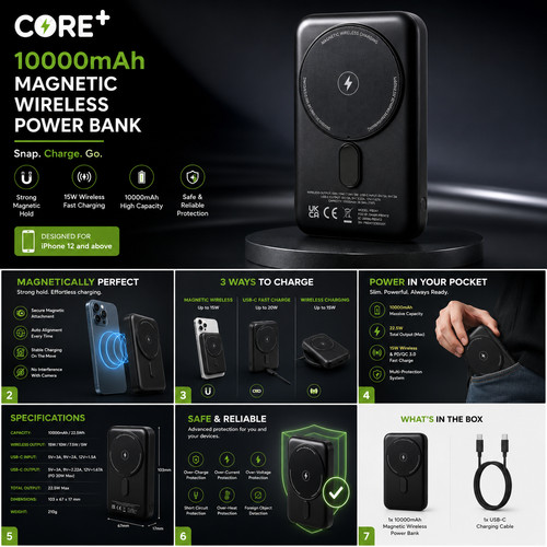Magnetic wireless power - wireless,