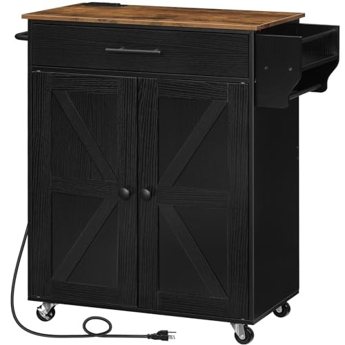 Kitchen island with power - ,