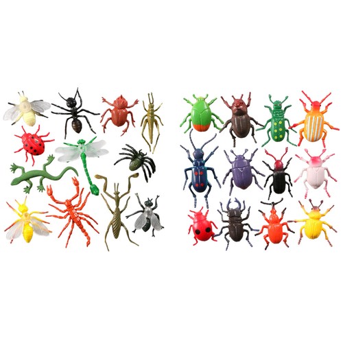 12pcs realistic insect - realistic,