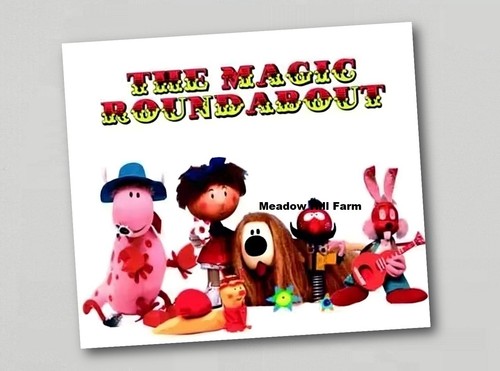 Fridge magnet magic roundabout - magnet,