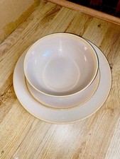 12 piece Beige stoneware