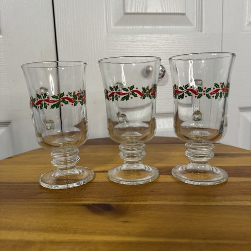 Vintage set libbey holly - of,