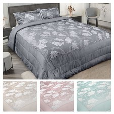 Bedspread set 3pcs quilted - bedspread,