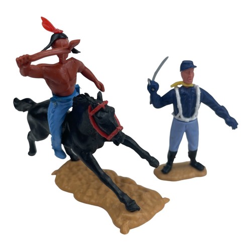 Timpo toys cowboys indians - timpo,