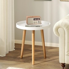 Round Side Table, End Table