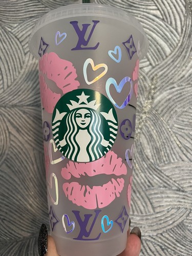 Plastic personalised starbucks - plastic,