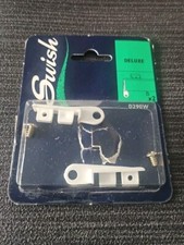 Swish Curtain DeluxeTrack Ends Stop Brackets. Genuine swish ends stop.