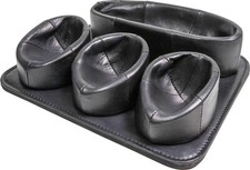 BLACK LEATHER "SLIPPER" for 3