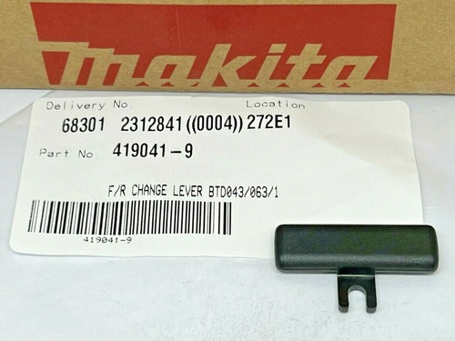 Genuine makita change lever - genuine,