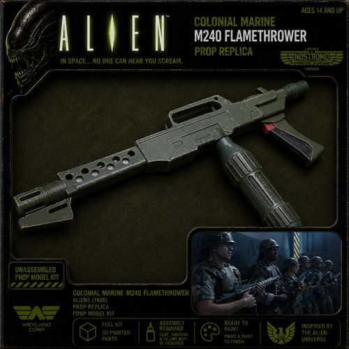 Aliens colonial marine m240 - aliens,