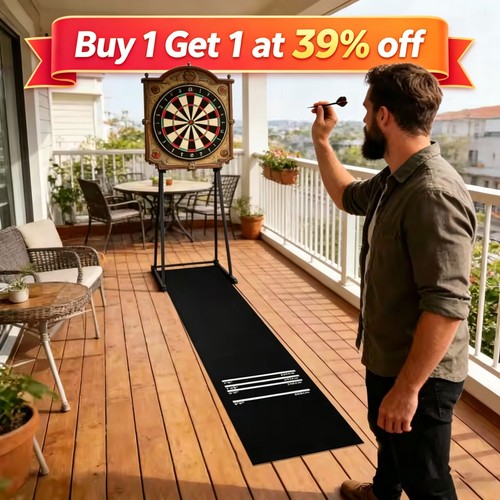 300cm 62cm darts mat - 62cm,