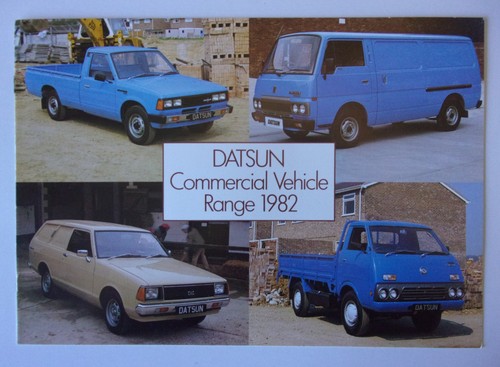 Datsun commercial vehicles - datsun,