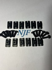 GRILL CLIPS + Black Anodised