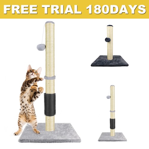 Cat scratching post scratcher - scratching,