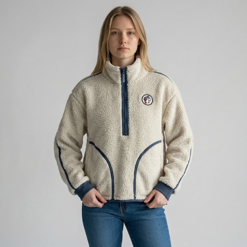 Buc womens cream sherpa - buc-ee's,