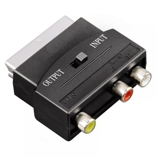 Scart plug rca composite - rca,