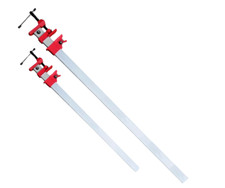 2Pc Sash Cramp Aluminium Quick Release Bench Clamp (Sold Set of 2)