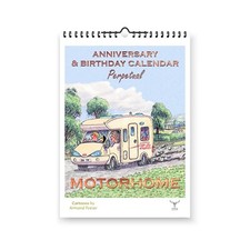 MOTORHOME CARTOON FUNNY A4