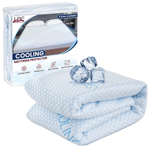 Cooling mattress protector - cooling,