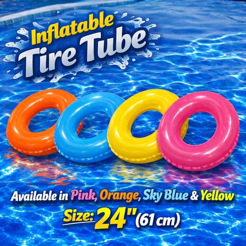 Swim pool inflatable - swim, tire