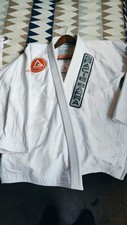 Gracie Barra White GI Kuroiboho A2 Brazilian Jiu Jitsu Uniform