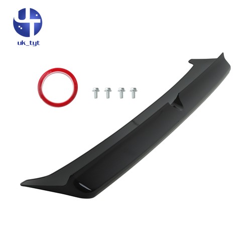 Tech style spoiler black - spoiler,