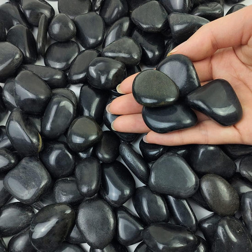 Lbs black pebbles for - 2,