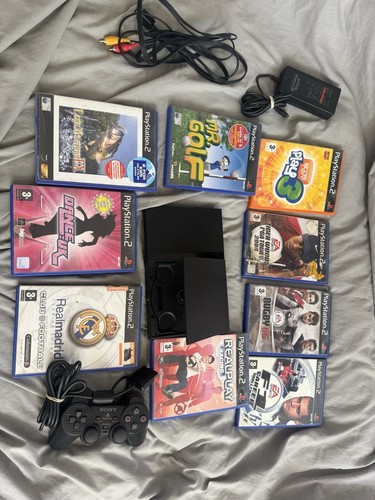 Ps2 slim playstation console - ps2,
