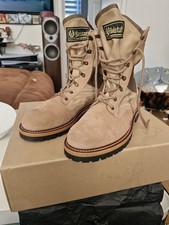 Belstaff Men's Trooper Lace-Up Boots, Khaki, Size UK 9/EU 43/US 10*New*