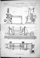 Old 1878 Tenoning Machine