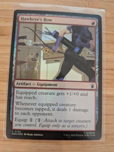 Mtg hawkeye bow 0132 - mtg, (foil)