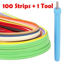 100 Quilling Paper Strips  x1