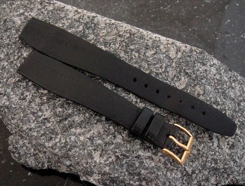 Vintage hirsch black - black, eel