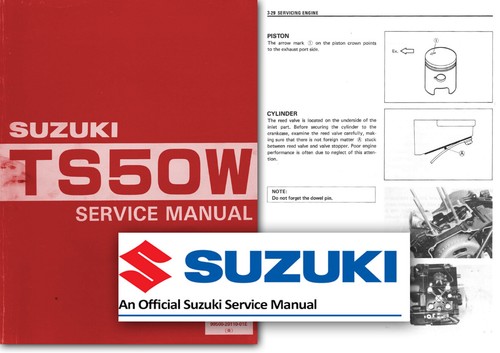 Suzuki ts50w factory workshop - factory,