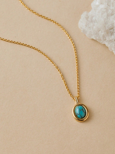 Cat eye stone - pendant, necklace