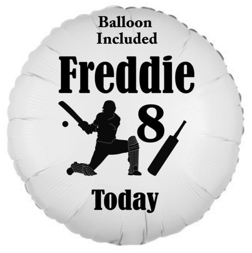 Cricket balloon foil - cricket,