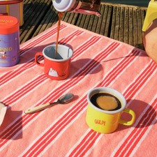 Grind x Peanuts Enamel Mug |